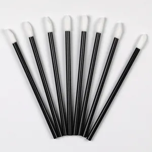 Hot selling Wholesales Hygiene tip Disposable hollow handle lip gloss applicator wands disposable brushes