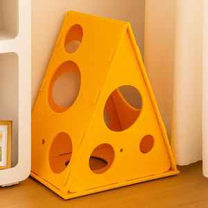 Cheese Pet Cat Cave Bed for Cats <strong>Dog</strong> <strong>Kennel</strong> Winter Warm Enclosed <strong>Dog</strong> House House Type Four Seasons Universal Sleeping Cat <strong>Kennel</strong> - Product Image 4