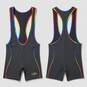 Venta al por Mayor de Singletes de Lucha Libre Personalizados para Hombres <span class=keywords><strong>Gay</strong></span>, Singletes de Lucha Libre Atractivos para Hombres, Ropa Interior Sexy para Hombres <span class=keywords><strong>Gay</strong></span> - Product Image 2