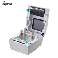 Imprimante d'étiquettes à transfert thermique Superwin XP-460B 4 pouces, interface USB, 200 DPI, 152 mm/s, garantie 1 an, FCC/CE/RoHS