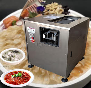 Automatique 280 tranches/min trancheuse de poisson commerciale découpeuse choucroute poisson poisson porc foie boeuf volets - Product Image 2