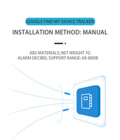 Traceur intelligent sans fil anti-perte pour portefeuille, bagages, animaux de compagnie, compatible Android