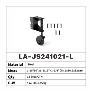 Balançoire réglable en stock local américain, roulettes à <span class=keywords><strong>ressort</strong></span> robustes <span class=keywords><strong>pour</strong></span> <span class=keywords><strong>portail</strong></span> coulissant en acier inoxydable <span class=keywords><strong>pour</strong></span> portails (gauche) - Product Image 3