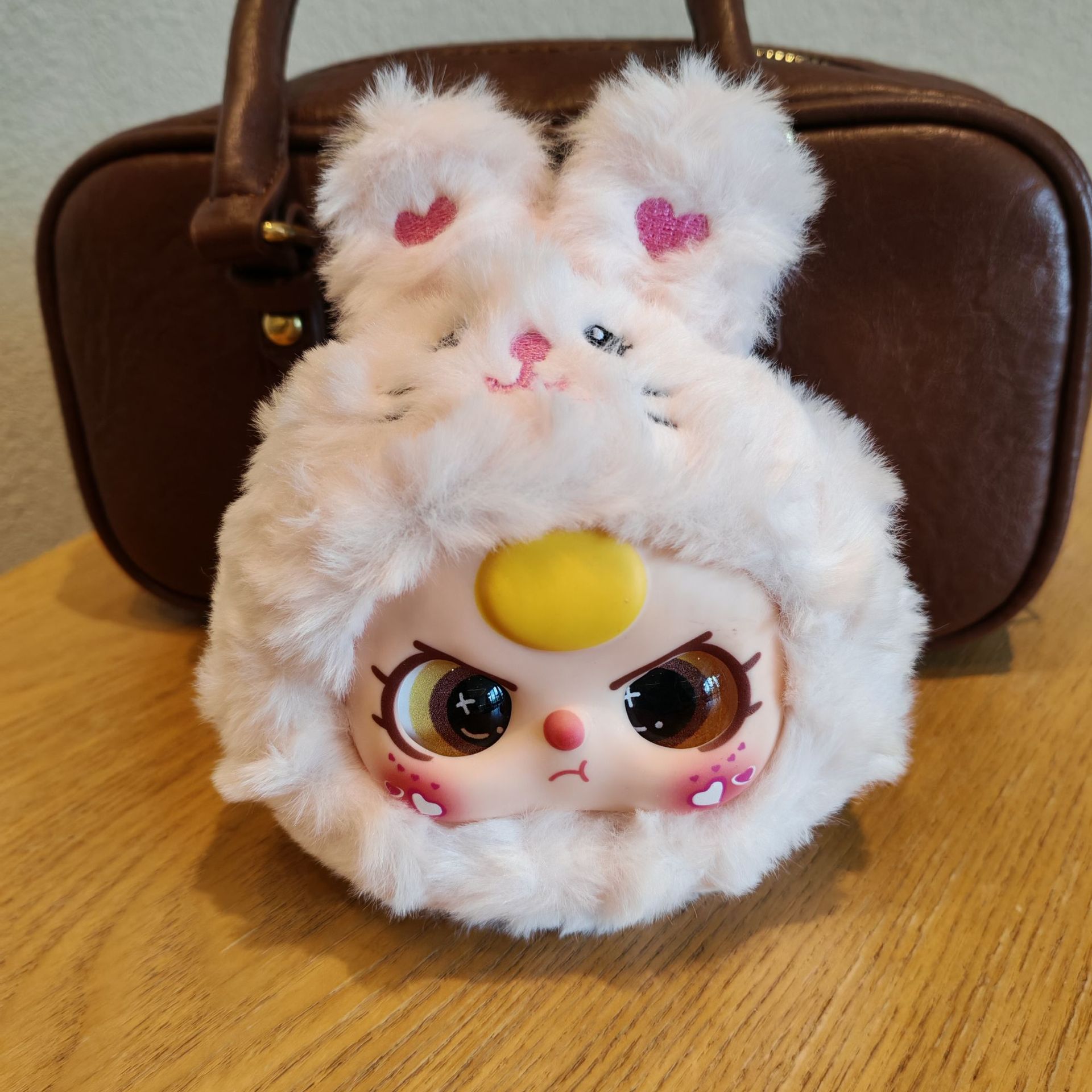 Moe lapin 12cm-poupée en vinyle rouge net]