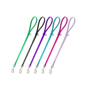 Laisse pour chien en PVC, renforcée, résistante à la rupture, couleurs personnalisées, design solide pour chiens - Product Image 3