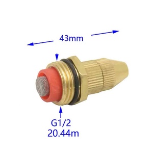 Aspersor de Riego de Latón para Jardín, Rociador Atomizador de Latón, Boquilla de Nebulización para Manguera de Jardín - Product Image 2