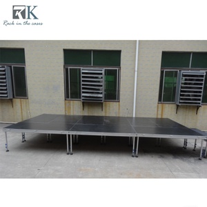 เวทีกลางแจ้งแบบพกพา ระบบเวทีอลูมิเนียมสำหรับจัดงานแสดง ขาย - Product Image 2
