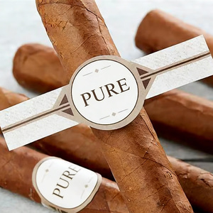 Étiquette personnalisée de haute qualité pour bande de cigare, avec estampage à chaud doré, anneaux de cigare découpés, autocollant pour cigare - Product Image 1