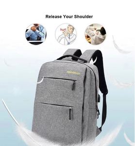 Wholesale <b>Cheap</b> 3-Piece Set Oxford Polyester Laptop <b>Backpack</b> Zipper Air Cushion Belt 20-35L Capacity Teenagers Children Outdoor - Product Image 3