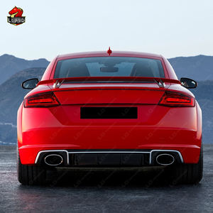 Kit carrosserie <span class=keywords><strong>RS</strong></span> Style pour <span class=keywords><strong>Audi</strong></span> <span class=keywords><strong>TT</strong></span> New <span class=keywords><strong>2020</strong></span> Pare-chocs avant arrière jupe latérale calandre diffuseur arrière avec queue d'échappement qualité TTRS kit carrosserie - Product Image 5