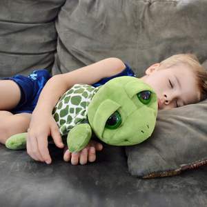 莫里斯莫斯妈妈海龟与3只小海龟2毛绒蛋大眼龟枕头儿童幼儿毛绒动物玩具 - Product Image 5