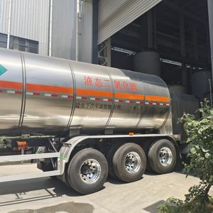 מחיר תחרותי משלוח חצי קרווגני נוזלי co2 תחבורה מכלית משאית - Product Image 6