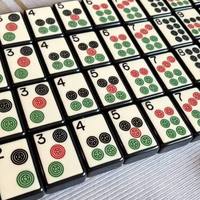 Ubin Mahjong Amerika, Set Mahjong Akrilik Berkualitas Tinggi dengan Desain Eksklusif-Sempurna untuk Penggunaan di Rumah atau Sebagai Hadiah