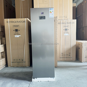 Congélateur vertical à porte unique de 258 L, sans givre, en acier inoxydable, pour usage domestique et hôtelier, classe A+ d'efficacité énergétique, dégivrage automatique garanti - Product Image 6