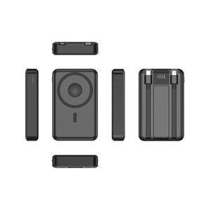 Nuevo Cargador Portátil Delgado 2026 de 10000mAh con PD22.5W, Cable Tipo-C Integrado, Soporte Plegable y Pantalla Digital para Teléfono y Reloj - Product Image 6