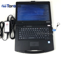 CF54 Laptop para Deutz DECOM Diesel Truck tractor herramienta de diagnóstico para Deutz Serdia Engine Communicator 4,0 Dongle Software