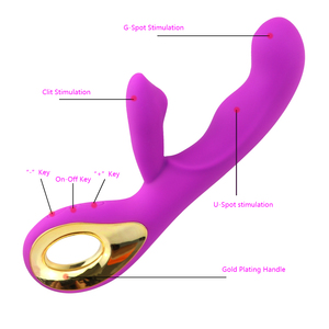 Adult Toy Double Functional 10 frequency vibration Sex <b>Vibrator</b> for Female - Product Image 3