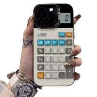 Coque de téléphone portable antichoc avec cordon, design animal, deux-en-un, bords souples et dos rigide pour 17Promax/16Promax/15Promax/14