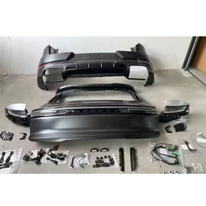 New for Cayenne 2011-2016 Upgraded Body Kit Including Front/Rear Bumpers Headlights Taillights - Product Image 3