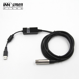 Câble audio Inno Piano Usb vers XLR, 3 mètres, pour enregistrement de microphone, périphériques d'ordinateur - Product Image 1