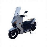 Scooter moto Majestic T8 150CC à refroidissement par air, 4 temps, avec freins à disque doubles, éclairage LED, tableau de bord LCD, siège confortable