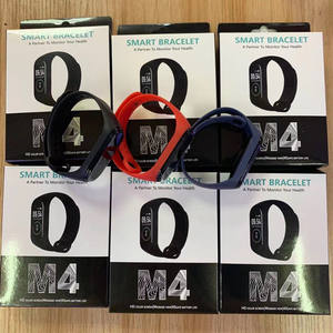 Pulsera Inteligente <span class=keywords><strong>M4</strong></span> Económica, Monitor de Ritmo Cardíaco, Monitor de Actividad Física, Conexión con Aplicación Móvil, Ultraligera, Pequeña - Product Image 4