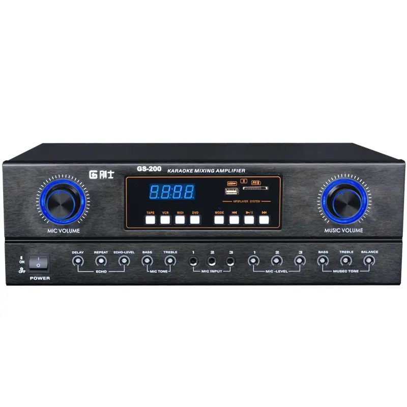 KYYSLB 600W * 2 amplificateur KTV karaoké haute puissance scène domestique Blueteeth Subwoofer équipement de sonorisation Audio/amplificateurs/haut-parleurs