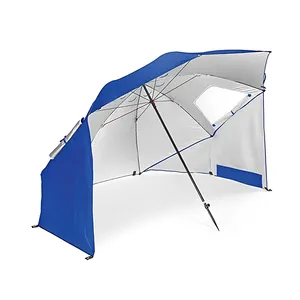 Water-Resistant, Sturdy fishing umbrella with shelter 
