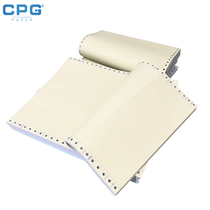 Papier autocopiant sur mesure disponible, papier d'impression continu, rouleau jumbo, papier NCR bleu pour système POS - Product Image 1
