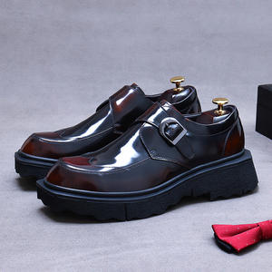 Zapatos Oxford de Hombre de Alta Calidad, Formales y Casuales, con Cordones, de Cuero Genuino, Lavado, Antiolor, los Más Vendidos - Product Image 4