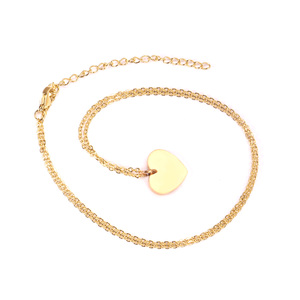 Di alta Qualità In Acciaio Inox Vuoto A Forma di Cuore Del Pendente Della Collana Dei Monili Delle Donne Incisione Collana - Product Image 2