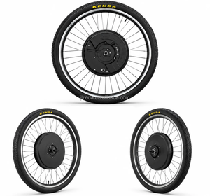 Batería de 10.4Ah 36V para bicicleta eléctrica, motor de rueda delantera de 26/27.5/29 pulgadas, <span class=keywords><strong>kit</strong></span> de rueda DIY <span class=keywords><strong>iMortor</strong></span> 4.0 antirrobo de 5 modos - Product Image 2