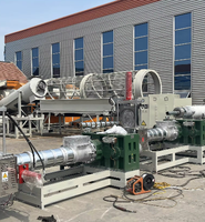 Machine de granulation de plastique de haute qualité pour le recyclage du PP, PE, PET, LDPE, HDPE, machine de fabrication de granulés de plastique