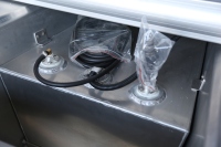 Bateau ponton en aluminium Premium Kinocean 26 pieds, qualité marine, multi-chambres, avec système d'éclairage complet