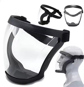 An Toàn Chống Sương Mù Lớp Phủ Rõ Ràng Tint Trọng Lượng Nhẹ Cao Cấp Khuôn Mặt Lá Chắn Mặt Nạ Quay Số Ratcheting Mũ Mặt Nạ Cho Công Việc Mài Cắt - Product Image 2