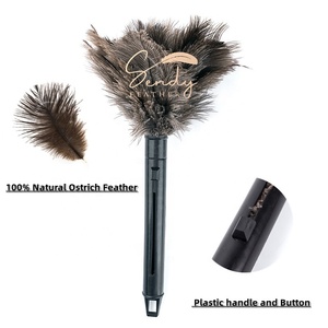 Plumero Retráctil de Plumas de Avestruz al por Mayor con Mango de Plástico para Limpieza de Coches y Hogar - Product Image 4