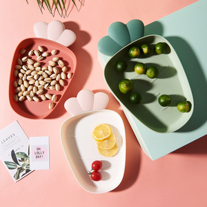 Plato <span class=keywords><strong>de</strong></span> Frutas <span class=keywords><strong>de</strong></span> Plástico Creativo <span class=keywords><strong>de</strong></span> Nuevo Diseño 2023, <span class=keywords><strong>Bonito</strong></span> Plato para Postres, Apto para Alimentos, Uso Doméstico, Conservación <span class=keywords><strong>de</strong></span> Frescura, Multifuncional - Product Image 3