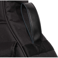 Étui de transport léger et imperméable en polyester avec fermeture éclair, design polyvalent pour les voyages, couleur personnalisable, ISO9001