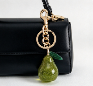 Modern Girls Sage Green Faux Fur <b>Cute</b> Lizard Mini Moon Shaped Bag Charm Trigger Snap Thanksgiving Gift Wholesale Price Trendy - Product Image 5