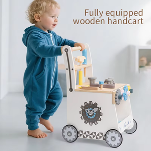 Ensemble d'outils en bois Montessori <span class=keywords><strong>pour</strong></span> enfants, trotteur <span class=keywords><strong>pour</strong></span> <span class=keywords><strong>bébé</strong></span>, <span class=keywords><strong>jouet</strong></span> éducatif, chariot <span class=keywords><strong>à</strong></span> écrous, activité de jeu, cadeau <span class=keywords><strong>pour</strong></span> enfants - Product Image 2