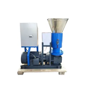 High Quality Fertilizer Granulator Machine Flat Die Pellet Machinery Fertilizer Pelleting Machine For Sale