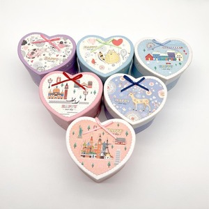 Custom Multi-Color Birthday Party Cute Gift Packaging Cardboard Paper Box with Heart Shape - Product Image 3