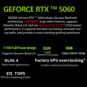 Ordinateur portable de jeu Esports Legion R9000P 9 9955HX 32 Go 1 To RTX5060 16 pouces 240 Hz 2,5K DCI-P3 haute performance 2025 Legion - Product Image 2