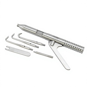 LIKAMED Démonte-couronne dentaire automatique avec 4 embouts, kit d'instruments de retrait de couronne dentaire dans un étui en cuir - Product Image 2