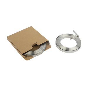 調整可能なステンレス鋼バンドストラップベルト、無塗装ステンレス鋼バンドストラップ - Product Image 5