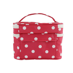 Fashion Waterproof Custom Logo Ladies PU Leather Toiletry <b>Bag</b> Pink Wash <b>Bag</b> Pouch Travel Makeup Beauty Cosmetic <b>Bag</b> - Product Image 4