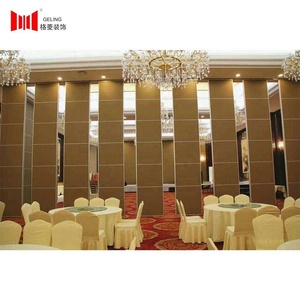 Vải Thời Trang 100Mm Vách Ngăn Cách Âm Bằng Nhôm Có Thể Di Chuyển Dùng Cho Khách Sạn Vách Ngăn Cao Tường - Product Image 6