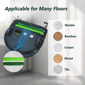 Brosses à rouleaux en caoutchouc pour aspirateur de la série <span class=keywords><strong>S9</strong></span> de vente chaude pour <span class=keywords><strong>iRobot</strong></span> <span class=keywords><strong>S9</strong></span> (9150) <span class=keywords><strong>S9</strong></span> + <span class=keywords><strong>S9</strong></span> Plus (9550) manuel à usage domestique - Product Image 3