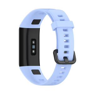 Bracelet de remplacement pour montre intelligente Bracelet sport souple pour Huawei Band 4 <span class=keywords><strong>ADS</strong></span>-<span class=keywords><strong>B29</strong></span> Bracelet de montre en silicone de style officiel - Product Image 3