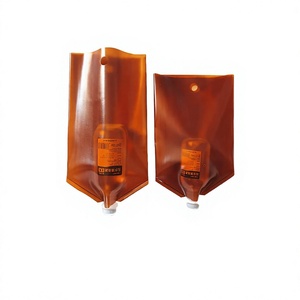 Bolsa de Infusión con Protección Contra la Luz Ámbar CIDA para Hospital, Botella Reutilizable para Fluidos IV, Cubierta Protectora, 3 Tamaños Disponibles, No Estéril - Product Image 4